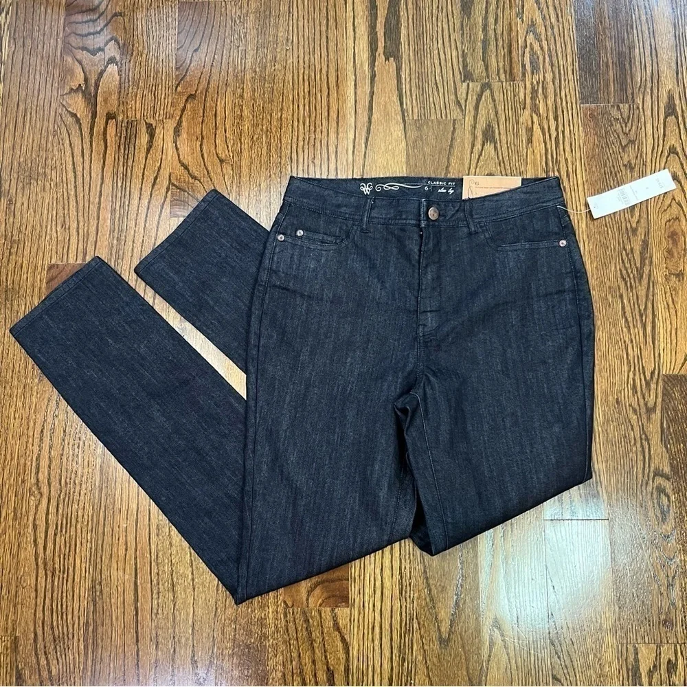 Coldwater Creek Classic Fit Slim Leg Denim Size: 6 - Picture 1 of 8